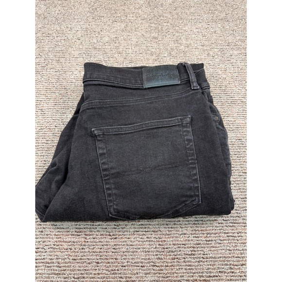 LUCKY BRAND Jeans Men's 38x30 Black 410 Athletic Straight - Picture 1 of 11